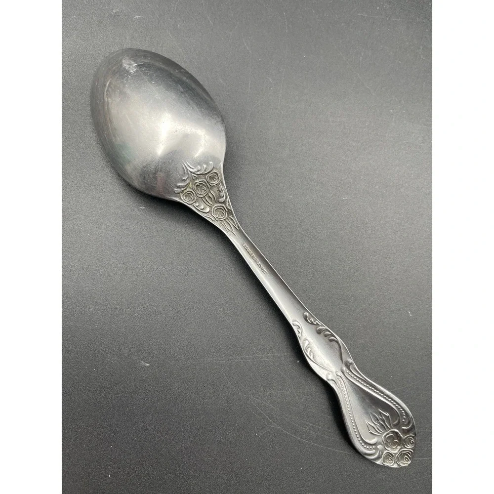 Stanley Roberts SRB269 Stainless Serving Spoon Replacement Flatware Korea
